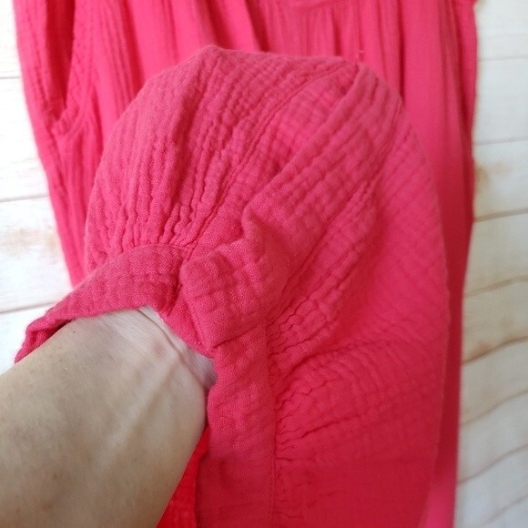 Saturday Sunday Anthropologie Wrinkle Elasticated Waist Jogger Pants w/Pockets - Picture 5 of 10